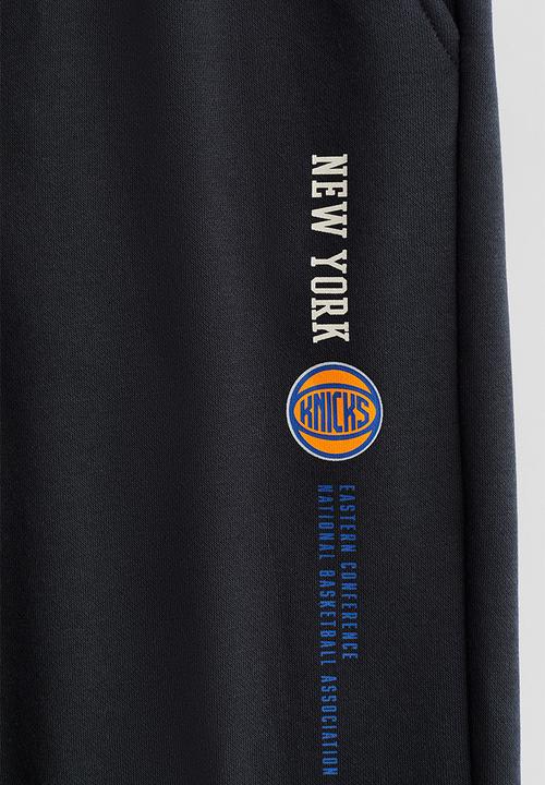 H&M - Print-motif joggers - navy blue new york knicks