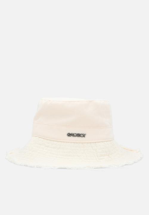 GALXBOY - Washed cotton hat - ivory