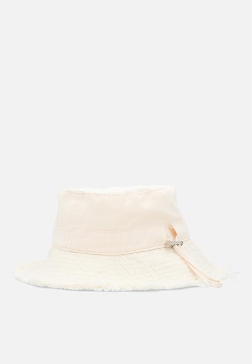 GALXBOY - Washed cotton hat - ivory