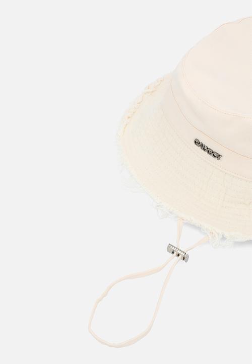 WASHED COTTON HAT - IVORY