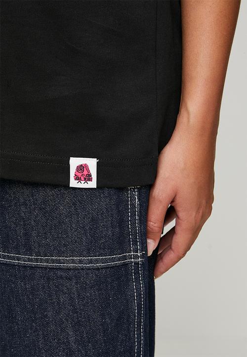 GALXBOY - X T-SHIRT  - BLACK