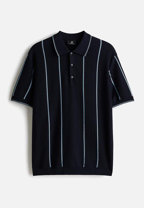H&M - Regular fit polo shirt - navy blue