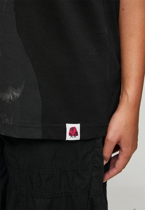 GALXBOY - CARROT T-SHIRT  - BLACK