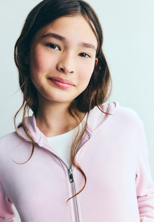 ボーダーズアットバルコニー ZIP UP HOODIE 36 さくらいろ Japanese Cherry Blossom Zip Hoodie, Sakura Hoodie, Japanese