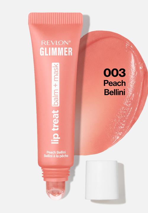Revlon - Glimmer Lip Treat Balm + Mask - Peach Bellini