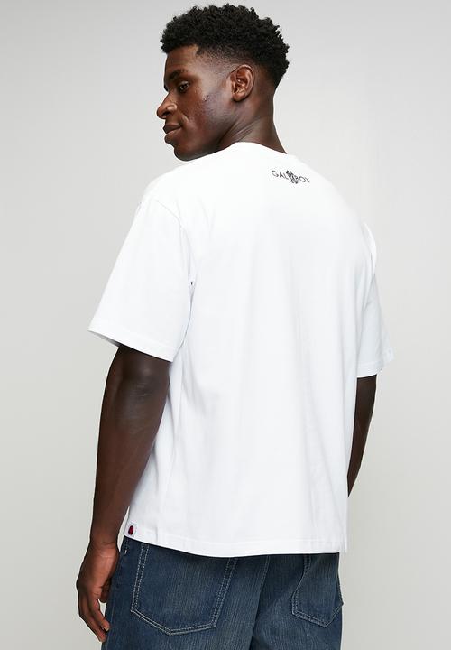 GALXBOY - COIN T-SHIRT  - WHITE