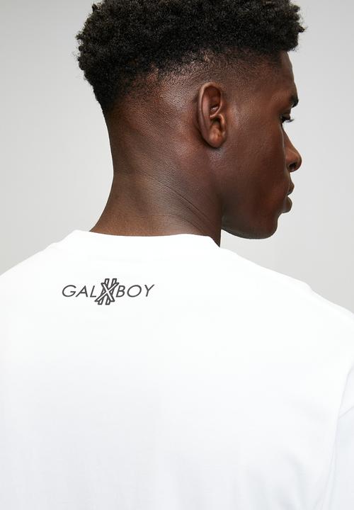 GALXBOY - COIN T-SHIRT  - WHITE