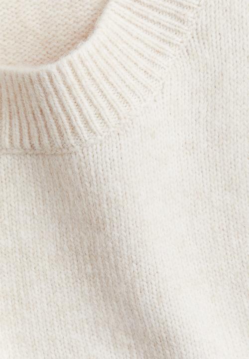 H&M - Sweater vest - light beige marl