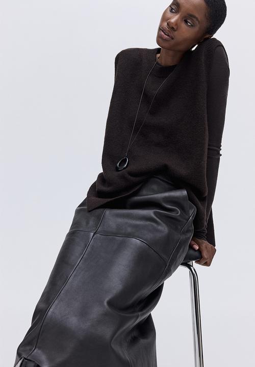H&M - Sweater vest - dark brown