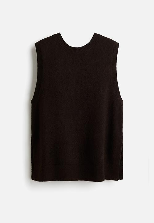 H&M - Sweater vest - dark brown