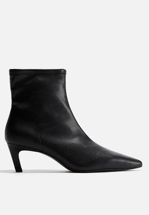 H&M - Heeled sock boots - black