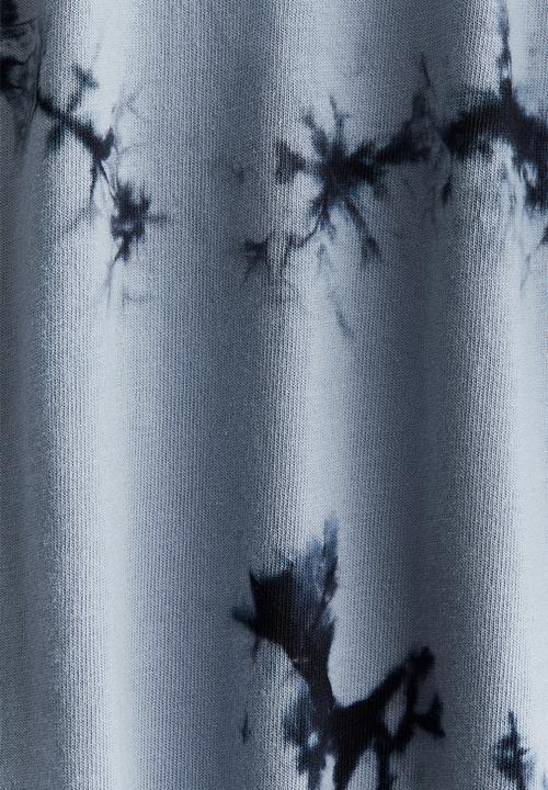 H&M - Printed cotton t-shirt - blue tie-dye