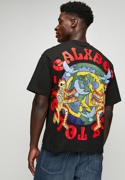 GALXBOY - World peace T-shirt - black