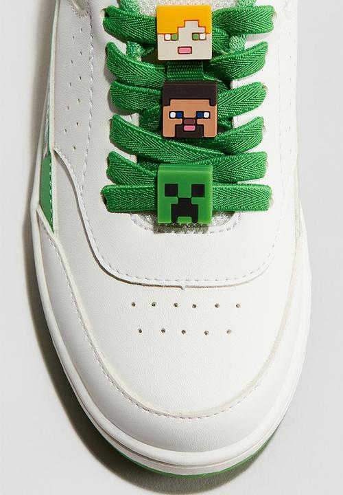H&M - Charm-detailed trainers -  green/minecraft