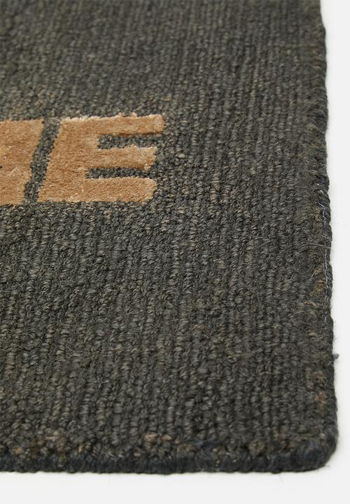Sixth Floor - Welcome Jute Doormat  2pk 