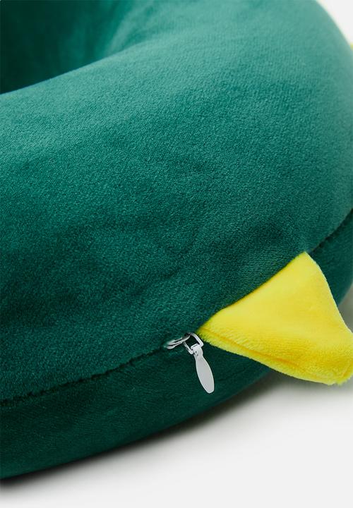 Pop Candy - Travel pillow & eye mask set - deep viridian green