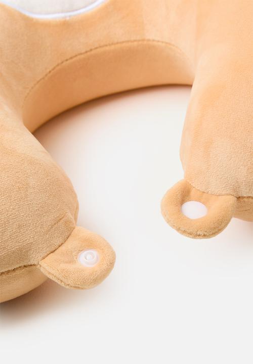 Pop Candy - Travel pillow & eye mask set - raw sienna
