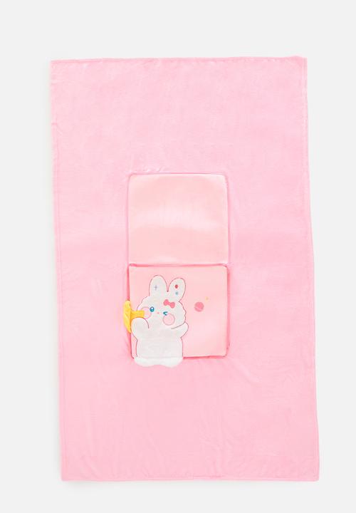 Pop Candy - 2-in-1 blanket & pillow - pink