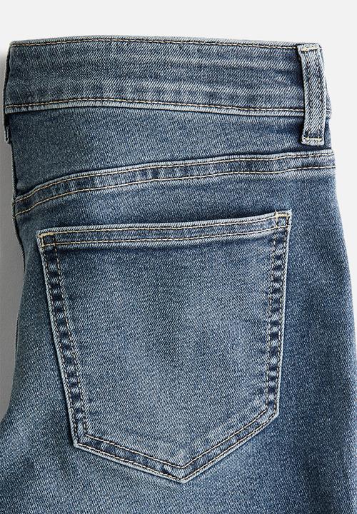 H&M - Flared low jeans - denim  blue