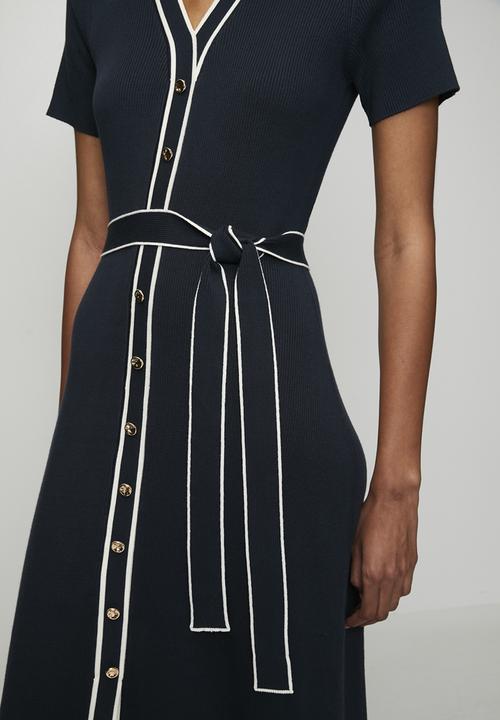 Pringle of Scotland - Pringle annie knit dress - navy