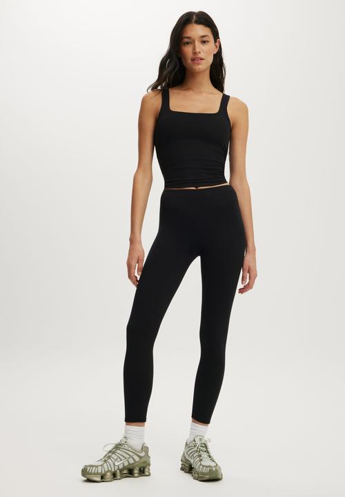 Cotton On - Ultra Soft Contour 7/8 Length Tight - Black