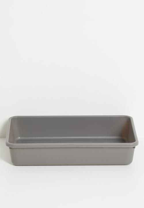 Storage Solutions - Tray Storage Boxes - Grey