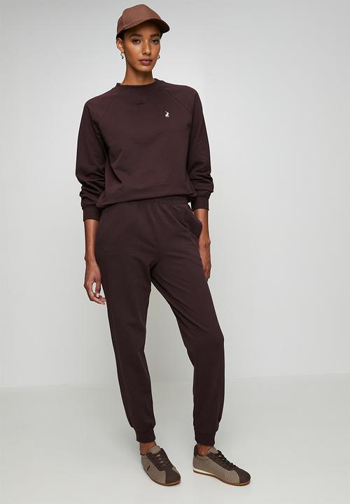 POLO - Wmn Sophia Long sleeve  Track Top - Plum