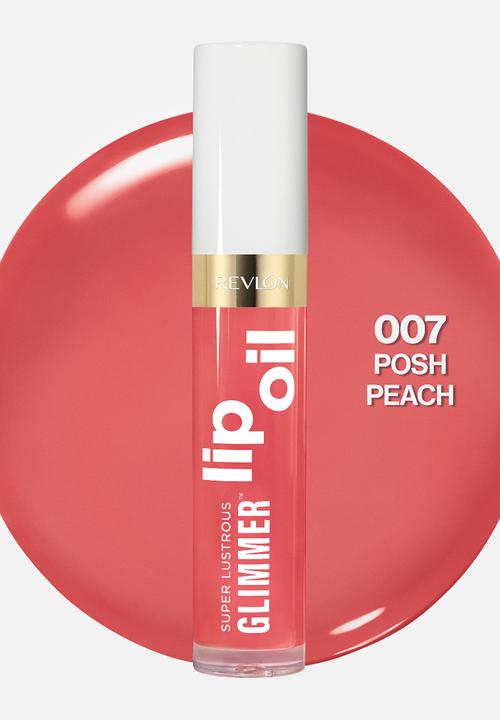 Revlon - Super Lustrous Glimmer Lip Oil - Posh Peach