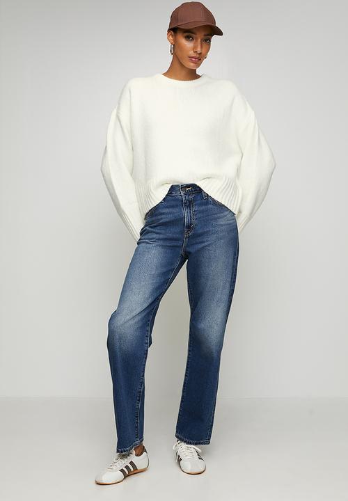 Cotton On - Luxe Crew Neck Sweater - Lofty White