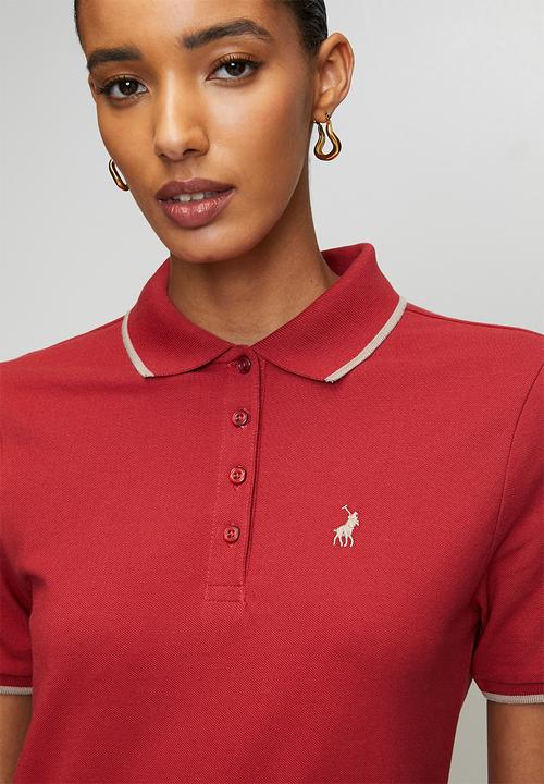 POLO - Wmn Leah Golfer Dress - Garnet
