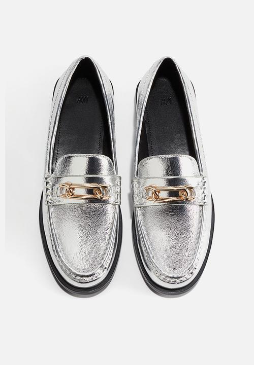 H&M - Loafers - silver-coloured