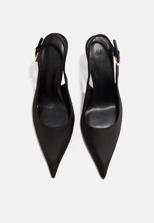H&M - Heeled slingbacks - black