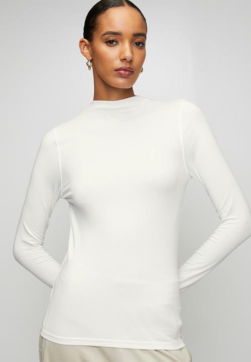 POLO - Wmn Dani Long sleeve Second Skin - Off White