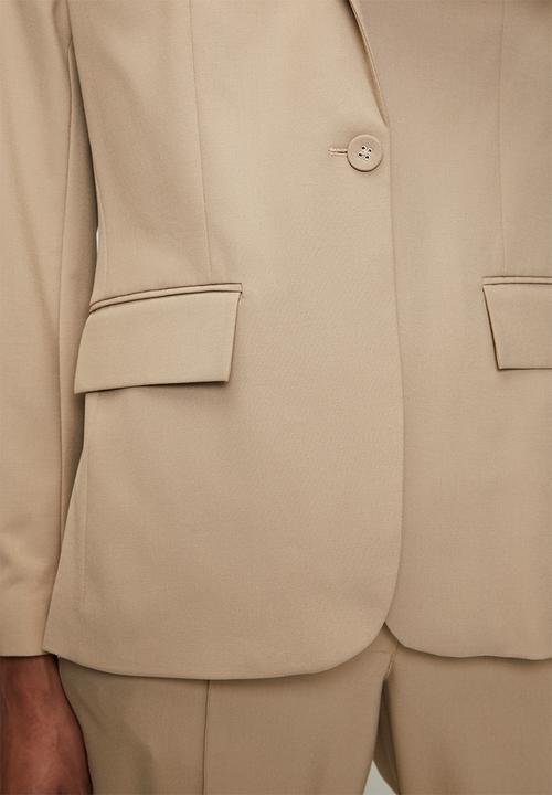 POLO - Wmn Tatum Suit Blazer - Stone