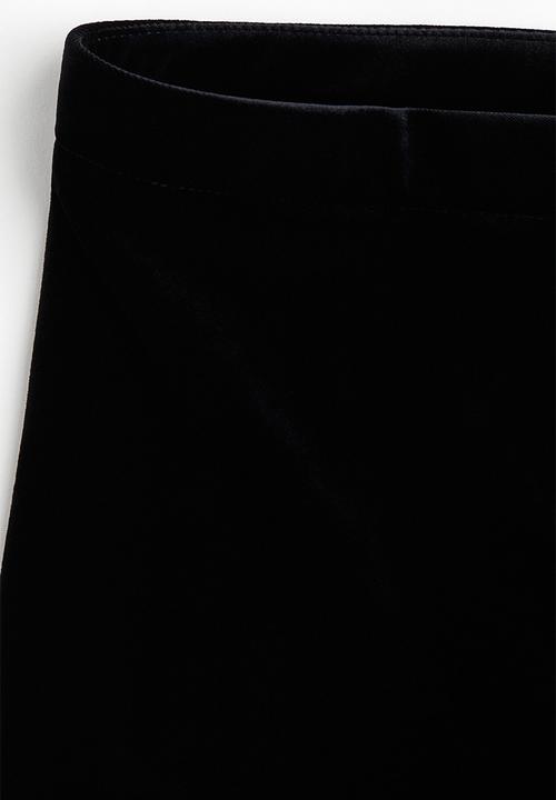 H&M - Flared trousers - black