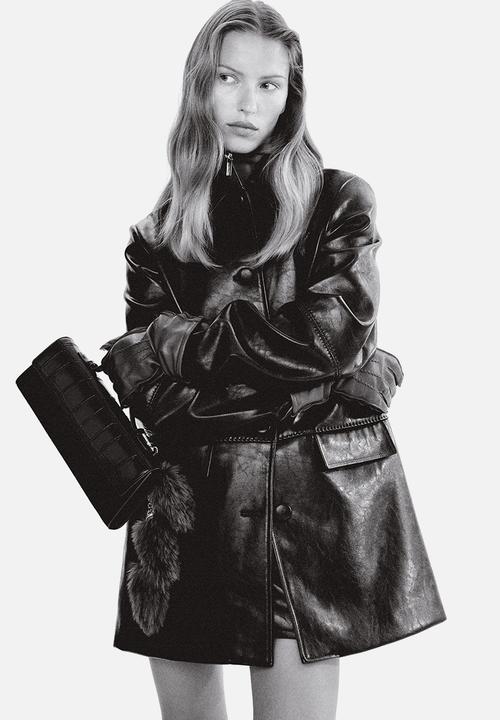 H&M - Coated jacket - dark brown