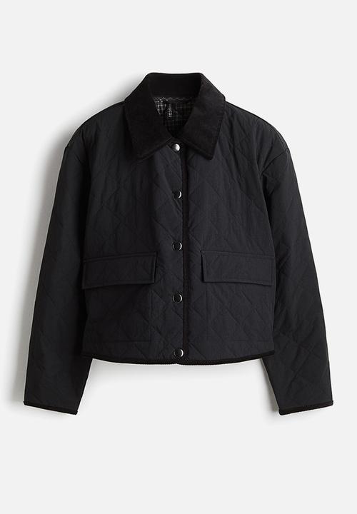 H&M - Quilted jacket - black
