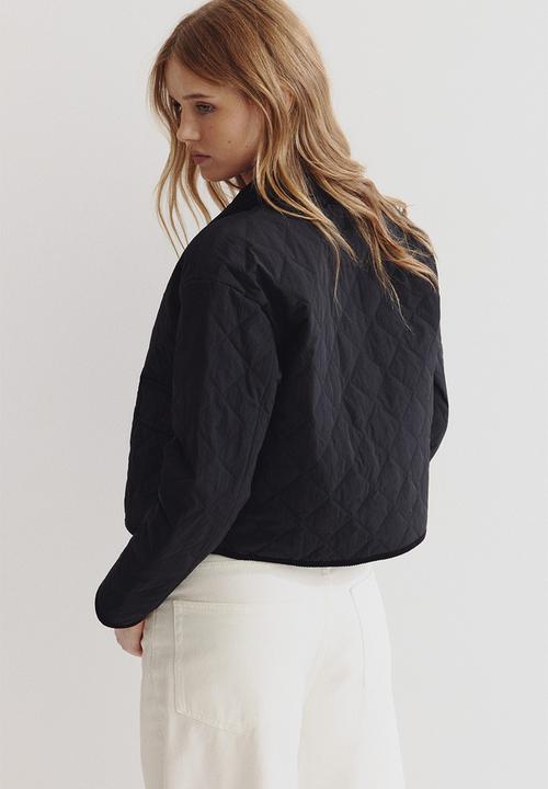 H&M - Quilted jacket - black