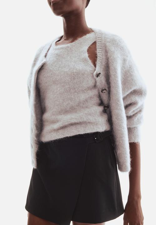 H&M - Wrap skort - black