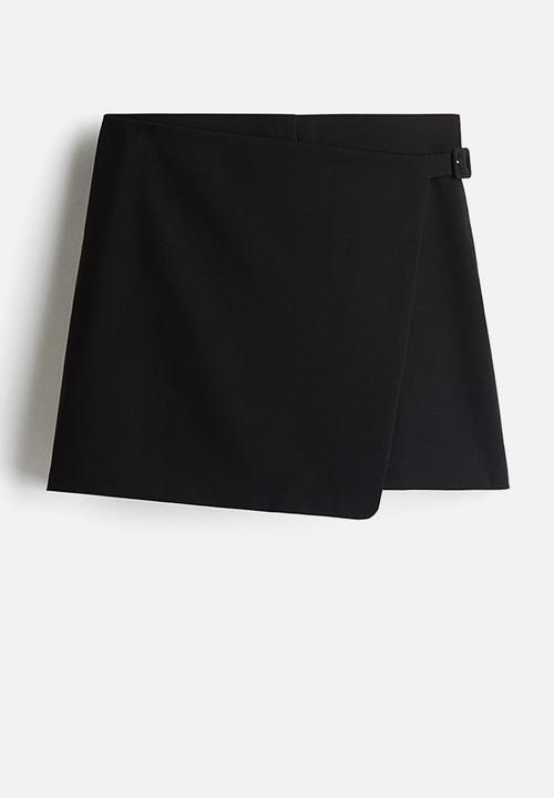 H&M - Wrap skort - black