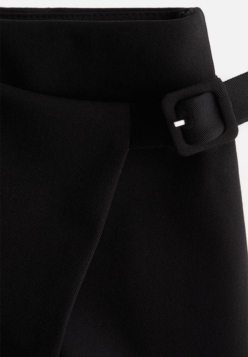 H&M - Wrap skort - black