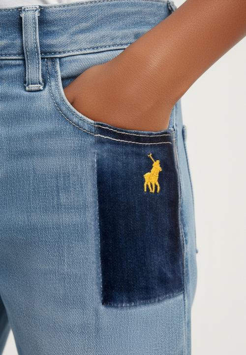 POLO - Faye barrel leg jean - light wash