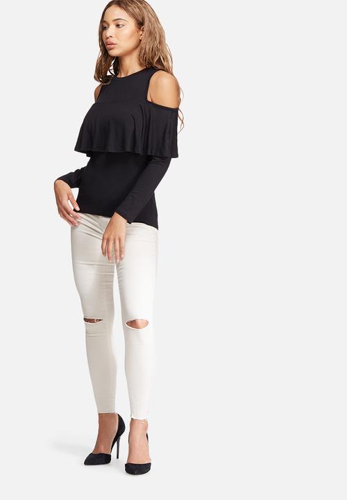 dailyfriday - Ruffle knit top