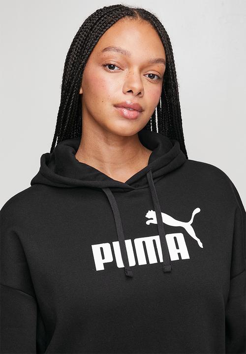 PUMA - Plus Ess No. 1 Logo Comfort Hoodie Fl W - Puma Black