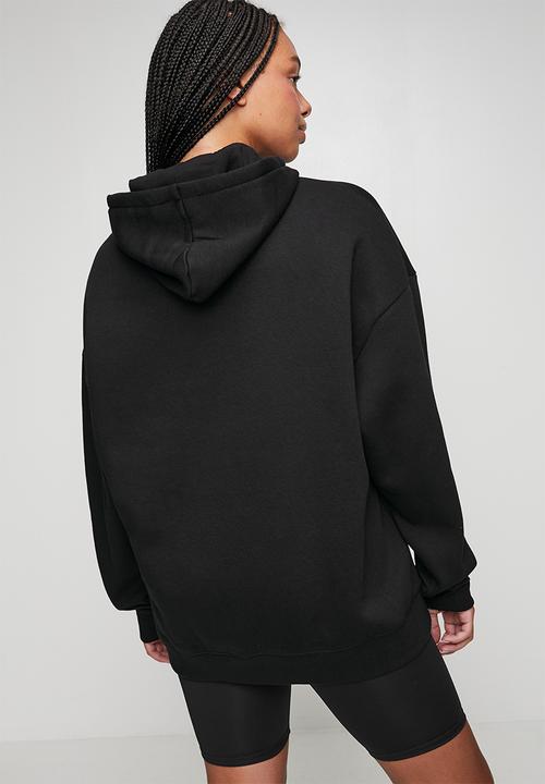 PUMA - Plus Ess No. 1 Logo Comfort Hoodie Fl W - Puma Black
