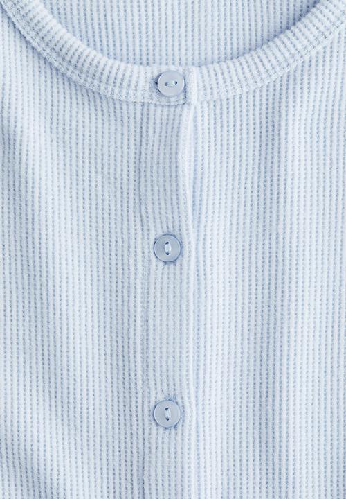 H&M - Waffled cardigan - light blue