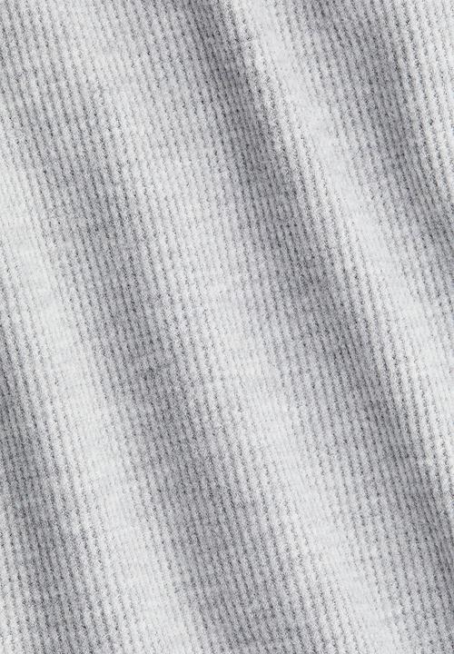 H&M - Waffled drawstring trousers - grey