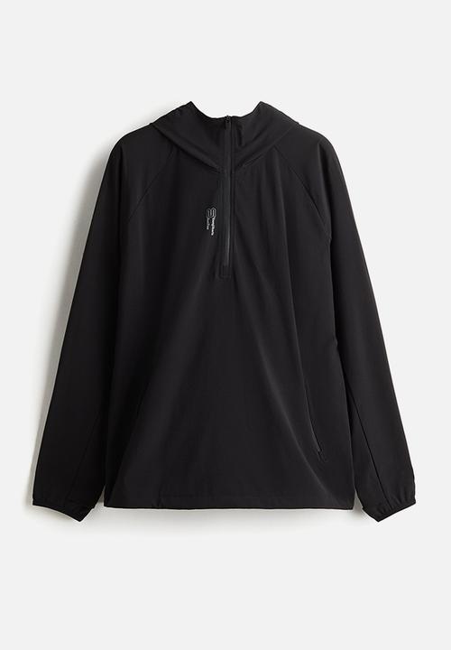 H&M - Zip-top running jacket with drymove™ - black young hearts