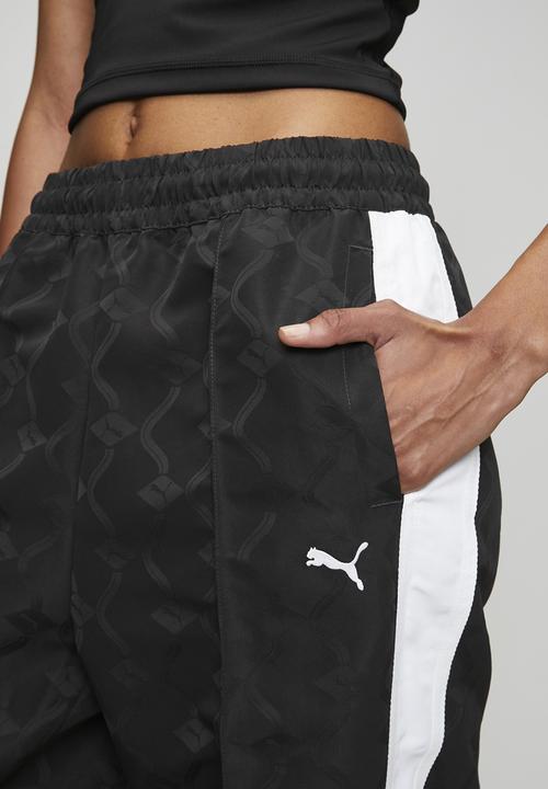 PUMA - T7 Jacquarded Woven Track Pants Op - Puma Black