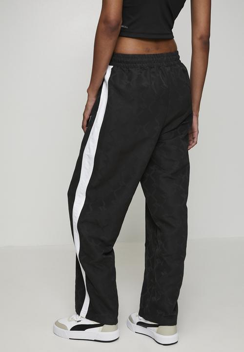 PUMA - T7 Jacquarded Woven Track Pants Op - Puma Black